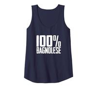 100% Bagnolese Bagnoli Irpino Canotta, Donna, Navy, L