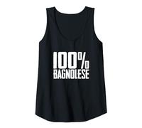 100% Bagnolese Bagnoli Irpino Canotta, Donna, Nero, XXL