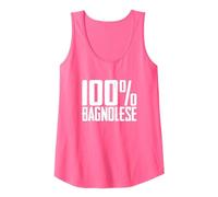100% Bagnolese Bagnoli Irpino Canotta, Donna, Rosa Fluo, XL