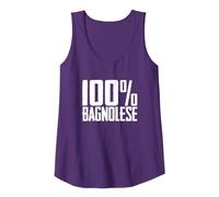 100% Bagnolese Bagnoli Irpino Canotta, Donna, Viola, XXL