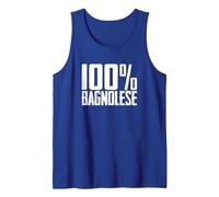 100% Bagnolese Bagnoli Irpino Canotta, Uomo, Blu Reale, XXL