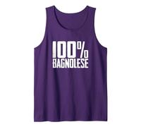 100% Bagnolese Bagnoli Irpino Canotta, Uomo, Viola, M