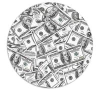 100 Banknotes Dollars 1000 Pezzi Di Puzzle Rotondo Creativo Jigsaw Regali Antistress Per Famiglia 1000pcs (67.5x67.5cm)
