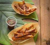 100 BARCHETTE BAMBU 22x11,5cm per Aperitivi - Finger Food Coppette
