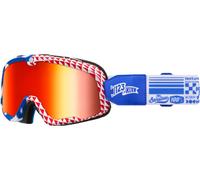 100% Barstow 123 Klan Occhiali Osfm / Rosso Specchio Lente 50000-00023