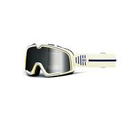 100 Percent Barstow Arno, occhiali a specchio male Bianco/Nero Argento A Specchio