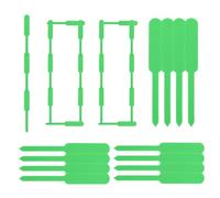 100 bastoncini decorativi impermeabili per etichette per piante, etichette da giardino resistenti alle intemperie, paletti identificativi per piantine, targhette per nomi di fiori