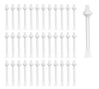 100 bastoncini di cera per naso, spatole per cera nasale 2 in 1, spatole per cera nasale a doppia estremità, bastoncini per ceretta per la rimozione dei capelli, strisce a doppia estremità per