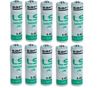 100 Batterie pile STILO AA Lithium litio SAFT LS14500 3,6V Li-SoCl2 2600 mAh