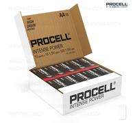 100 batterie stilo pile alta potenza Procell Intense by Duracell AA alcaline