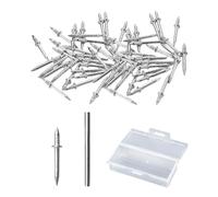 100 battiscopa a doppia testa, 1 manicotto di montaggio, 1 scatola portaoggetti, battiscopa, battiscopa a doppia testa, chiodi a doppia testa, viti per battiscopa