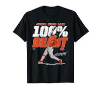 100% Beast Jung Hoo Lee San Francisco Baseball MLBPA Maglietta