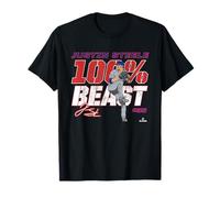 100% Beast Justin Steele Chicago Baseball MLBPA Maglietta