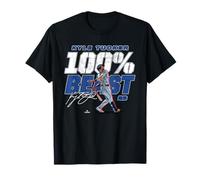 100% Bestia Kyle Tucker Los Angeles Baseball MLBPA Maglietta