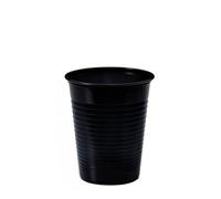 100 Bicchieri di plastica colorati DOpla Colors nero 200cc