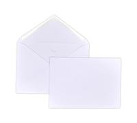 100 biglietti d'invito lusso matrimonio di lusso grossa busta Paw Pointed cancellati 162 x 229 millimetri C5 A5 135g bianco brillante