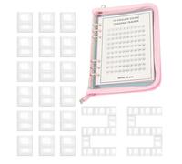 100 Binder Challenge Envelope - Pianificatore di bilancio, libro di di risparmio, organizzatore di cassa | Kit di raccoglitore per risparmio di denaro con buste per le spese di monitoraggio del