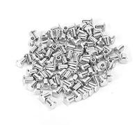 100 Borchie in Acciaio per Pneumatici, Viti Prigioniere per Pneumatici, Chiodi Antiscivolo, Viti per Pistola da Neve, per Auto, Camion, Bici, Stivale, Moto, Atv, Suv, Accessori Auto