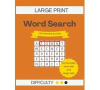 100 Brain-Boosting Puzzles from Easy to Hard | Large Print for Adults & Elderly| Fun & Relaxing Word Hunts: A Global Journey Through Words, Wonders, and Whimsy
