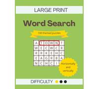 100 Brain-Boosting Puzzles from Easy to Hard | Large Print for Adults & Elderly | Fun & Relaxing Word Hunts: A Global Journey Through Words, Wonders, and Whimsy