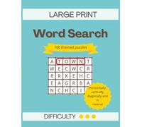 100 Brain-Boosting Puzzles from Easy to Hard | Large Print for Adults & Elderly| Fun & Relaxing Word Hunts: A Global Journey Through Words, Wonders, and Whimsy