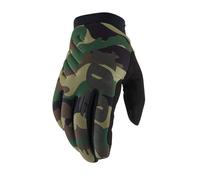 §Guanti Cross 100% Brisker Camo-Nero§