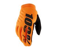 100% Brisker Cold Weather Glove Fluo Orange XXL