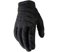 100percent Brisker Woman Off-road Gloves Nero M / Short Donna