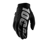 100percent Brisker Gloves Nero S Uomo,Donna