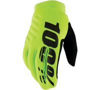 Guanti Cross 100% Brisker Giallo FluoXXL Giallo Fluo
