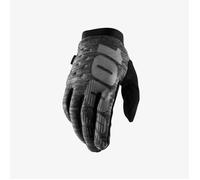 100% Brisker Tempo Freddo Adulti Guanti (Nero, Neon Giallo, Arancio, Camo, White