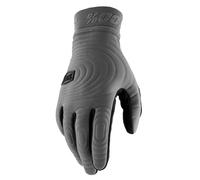 100% Brisker Xtreme Guanti Inverno MX MTB Tempo Freddo Termico Nero Grigio