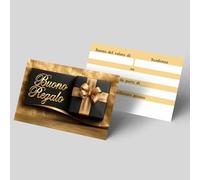 100 Buoni Regalo, Biglietti Omaggio da Compilare, Gift Card Negozi Abbigliamento Estetista Parrucchiera, Voucher Offerta o Sconto Clienti, Mini Coupon cartoncino per risparmiare