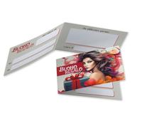 100 Buoni Regalo Parrucchiera Estetista Biglietti Omaggio Pieghevoli Parrucchieri Estetiste Gift Card Coupon Voucher Cartoncino da Compilare per Sconto od Offerta ai Clienti