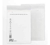 100 buste a bolle d'aria dimensioni D/4 (195 x 275 mm) DIN B5 / C5+ - Bianco