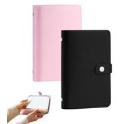 100 buste a libro per le sfide di risparmio, raccoglitore per contanti e budget, formato A5, per raccogliere soldi, documenti, biglietti, modo semplice e divertente per risparmiare $5.050 (2, P+B)