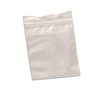 100 Buste A Zip Trasparenti Con Chiusura A Pressione Misura Utile 25x35 Bustine Zip