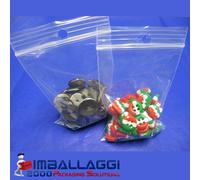 IMBALLAGGI 2000-100 BUSTE BUSTINE A ZIP MINIGRIP 27x38