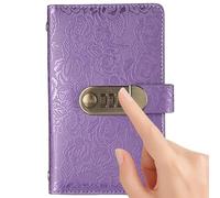 100 Buste Challenge Binder - Taccuino per il controllo del budget con serratura, organizzatore per la gestione del denaro, strumento sostenibile per la pianificazione finanziaria | Contatore portatile