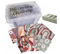 100 buste Challenge - Cofanetto Buste, Libro di Risparmio | Raccoglitore Di Risparmio Di Soldi 100 Buste, Modo Facile E Divertente Per Risparmiare Denaro, Raccoglitore Di 100 Giorni