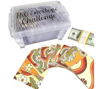 100 buste Challenge - Cofanetto Buste, Libro di Risparmio | Raccoglitore Di Risparmio Di Soldi 100 Buste, Modo Facile E Divertente Per Risparmiare Denaro, Raccoglitore Di 100 Giorni