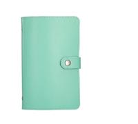 100 buste di risparmio riutilizzabili Challeng Couple Notebook Saving Binder Libro delle sfide budget per Il Controllo del Budget(Light blue)