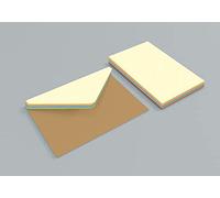 100 Buste e Cartoncini in scatola di PVC 7x11 cm (Colori Assortiti)