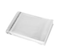 100 buste in cellophane trasparenti, con chiusura autosigillante, 25,4 x 35,6 cm