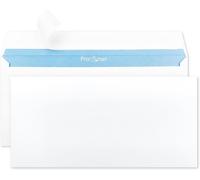 100 Buste Lettera Lunghe Bianche Formato Americano DL 11 X 22 Cm 90G Buste Comme