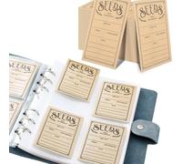 100 buste per conservare semi, organizer autoadesivo per giardino, buste risparmio di semi, scatola portaoggetti, raccoglitori e organizzazione. Perfetto per ogni giardiniere, pacchetti di risparmio