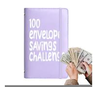 100 buste per il risparmio di denaro , 100 giorni | Budgeting Planner Challenge Busta Budget Tracker Planner per la Scuola Adulti Bambini Donne Uomini Scuola