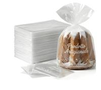 100 Buste per Panettone Artigianale (Misura 36x48 cm) - Sacchetti Alimentari in Moplefan per Conservazione Perfetta fino a 1kg (36x48)
