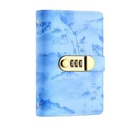 100 buste per risparmiare denaro, raccoglitore con serratura, 11,2 x 17,8 cm, blocco note per conservare banconote, sistema di buste di risparmio, pianificatore di budget sicuro, per liberi