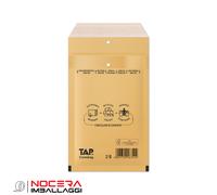 100 BUSTE POSTALI IMBOTTITE B, 12X21.5, 14X22.5, CARTA, PLURIBALL PER SPEDIZIONI
